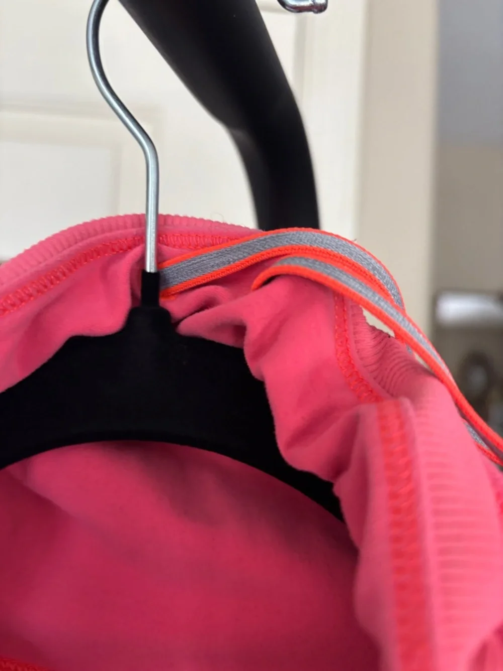 lululemon athletica Pink & Coral Zip-Up Bomber Jacket